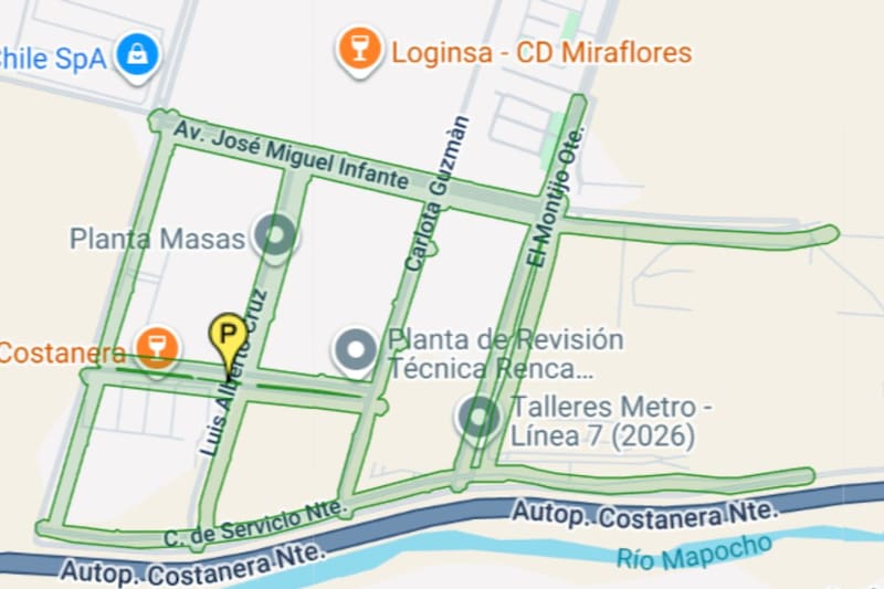Los trabajos van a comenzar a las 15:00 horas.
Créditos: Aguas Andinas.