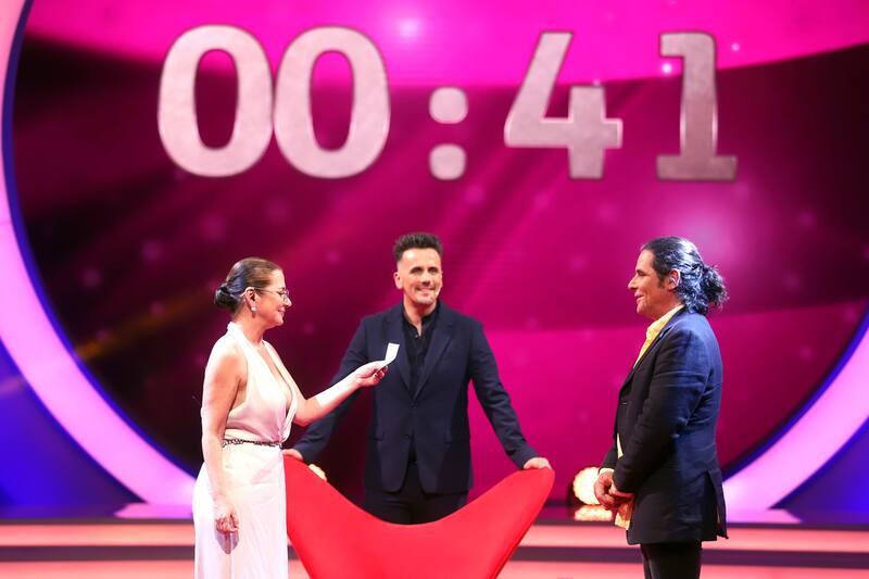 Katty Kowaleczko y Juan Falcón se reencontraron en "Juego Textual"