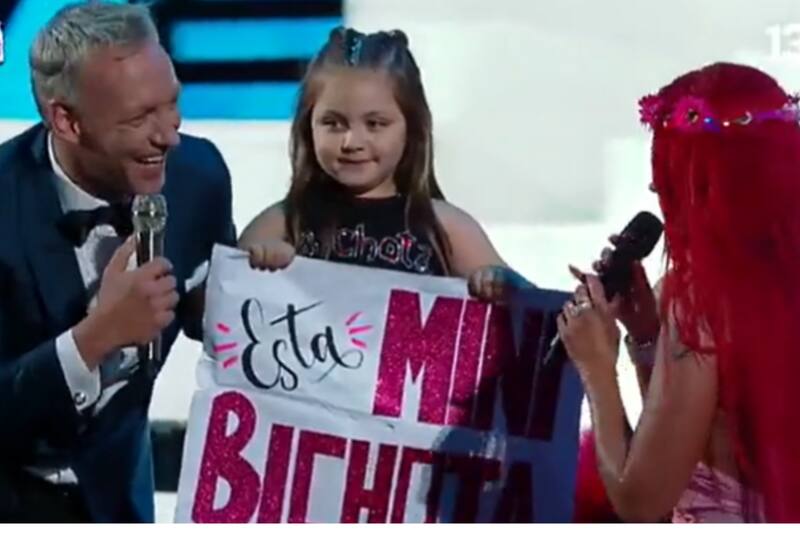Niña logró bailar con Karol G en el Festival de Viña 2023/ Canal 13