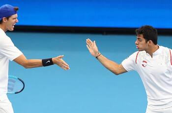 Jarry y Garín le dan el dobles a Chile ante Francia en la ATP Cup