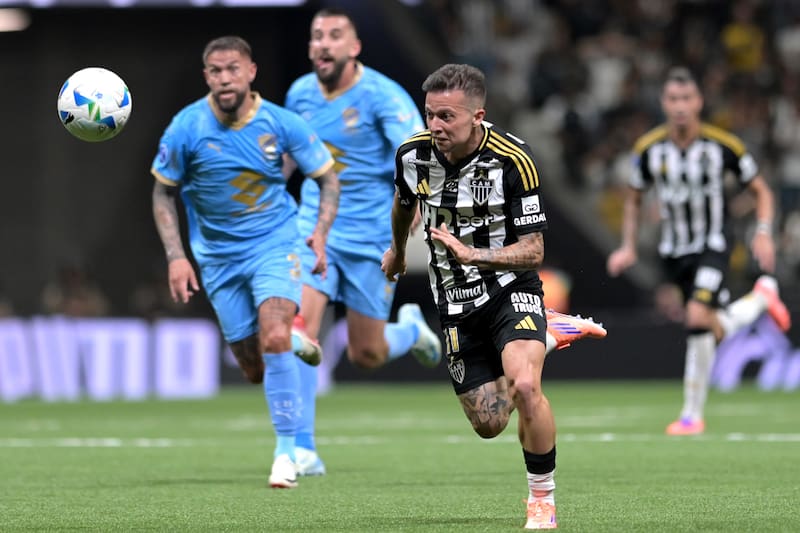 Marcó el gol del triunfo para Atlético Mineiro.