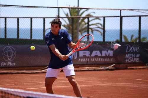 Cristian Garin. Foto: Prensa Challenger Antofagasta