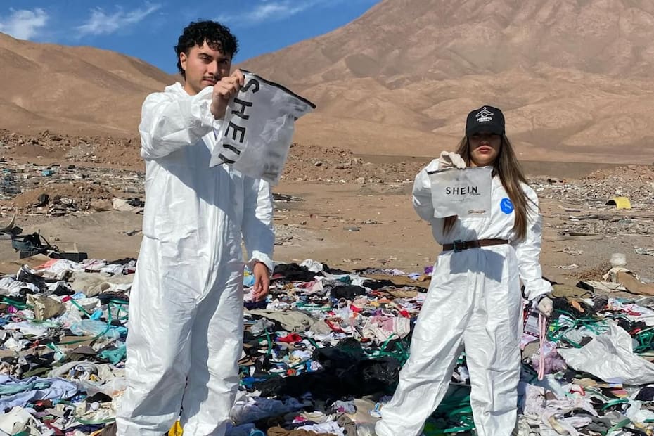 Cada año llegan 59.000 toneladas de ropa a Iquique. Créditos: Instagram @desiertov estido_tarapaca.