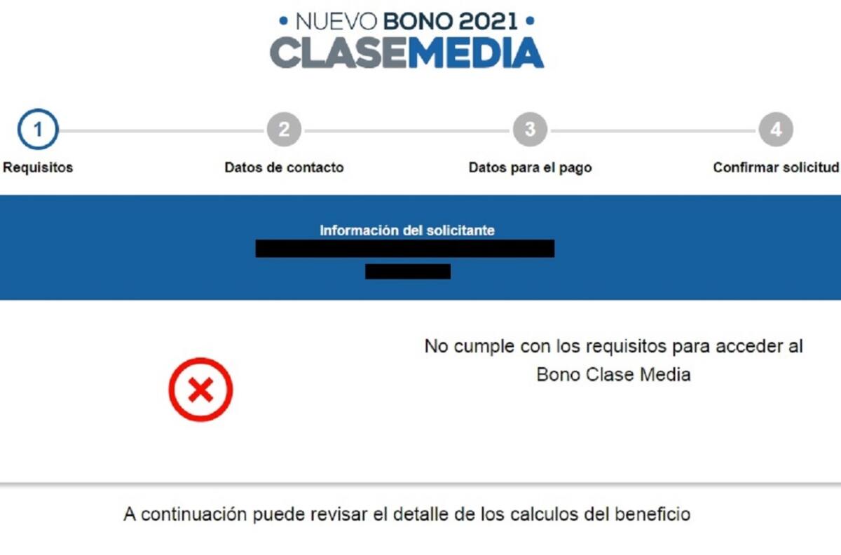 Bono Clase Media: Denuncian alta tasa de solicitudes rechazadas y SII reportó 570 mil aprobadas