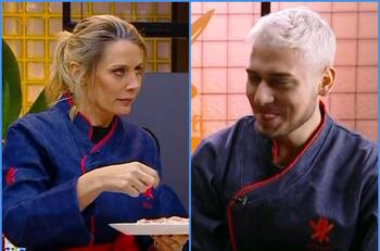 El coqueteo entre Rocío Marengo y Joaquín Winter en “El discípulo del chef”