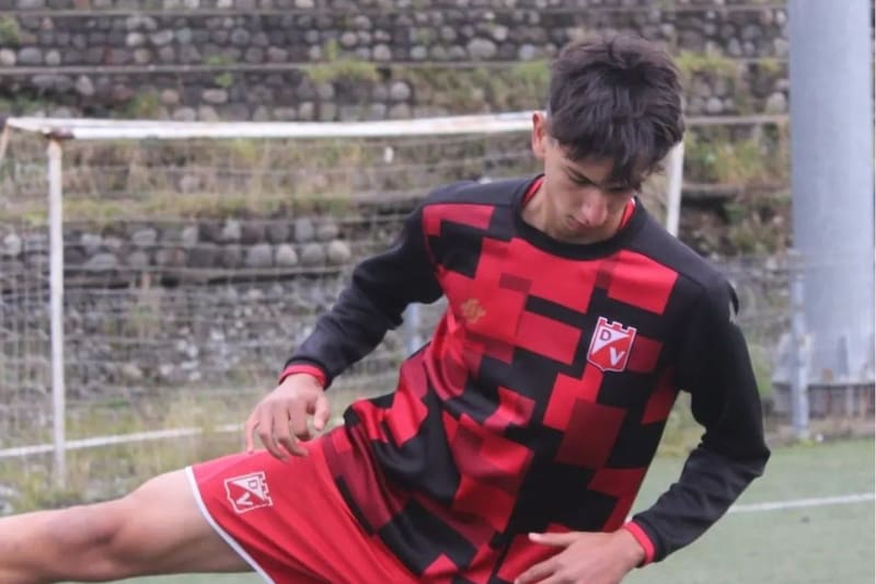 quien juega para Deportes Valdivia, fue convocado por la Selección de Palestina. Foto: Instagram.