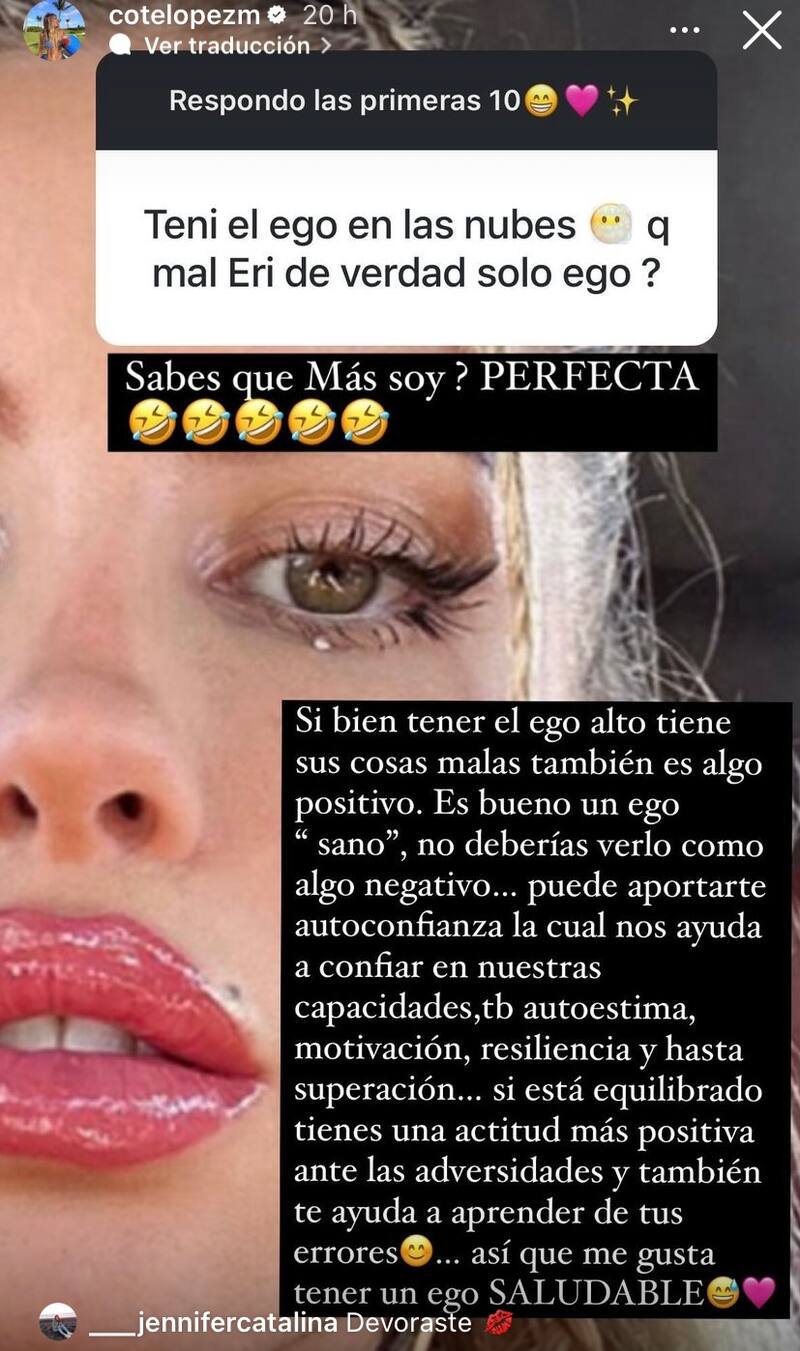 Coté López se defendió de las críticas.