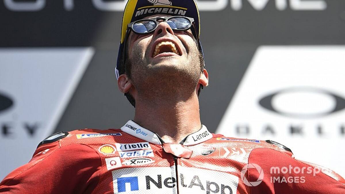 Primer triunfo de Danilo Petrucci e inédito podio de Alex Márquez en el Moto GP de Francia