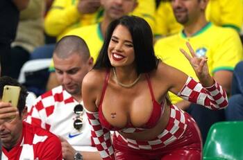 Ivana Knoll sufre fuerte acoso y podría quedar fuera de la semifinal entre Argentina vs Croacia en el Mundial Qatar 2022