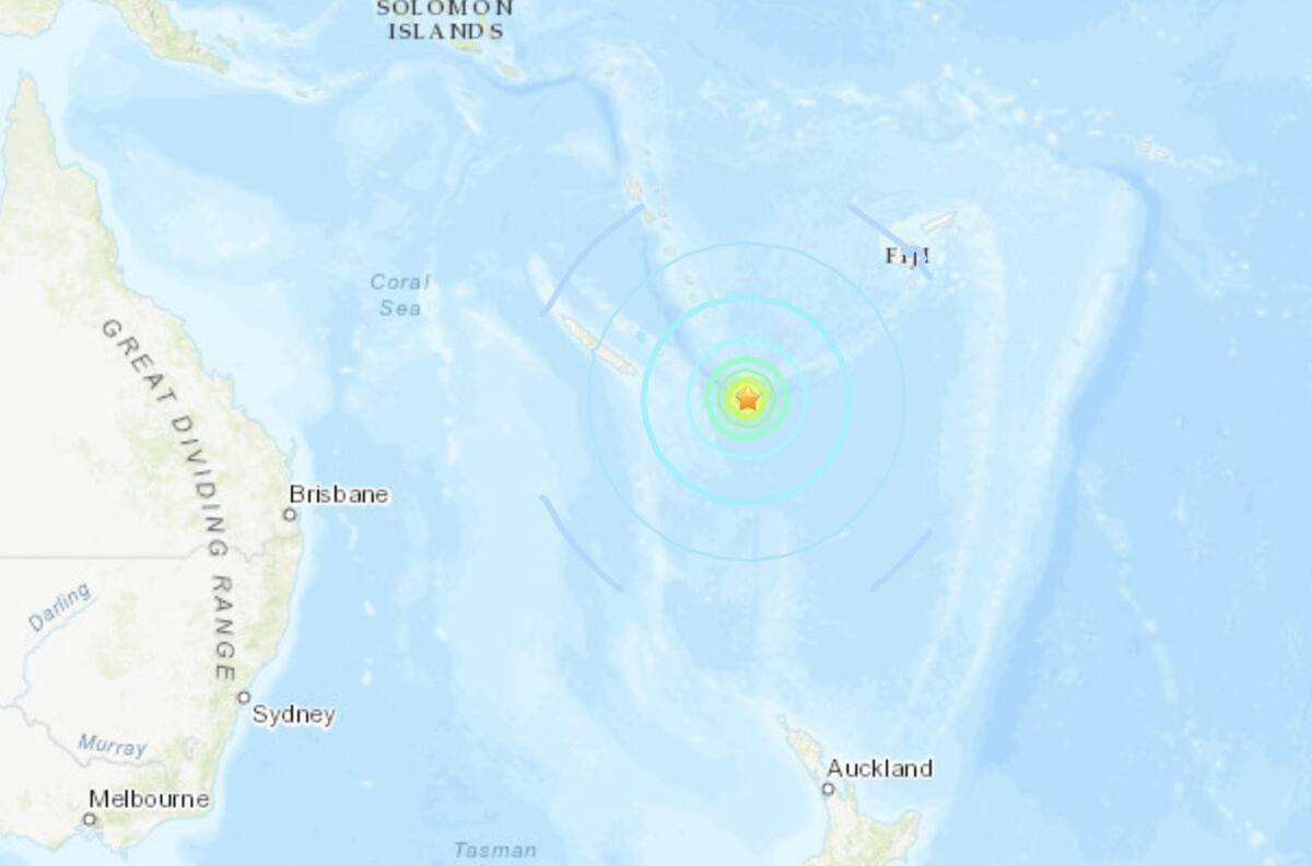 Decretaron alertas de tsunami en Australia y Nueva Zelanda tras terremoto 7.7