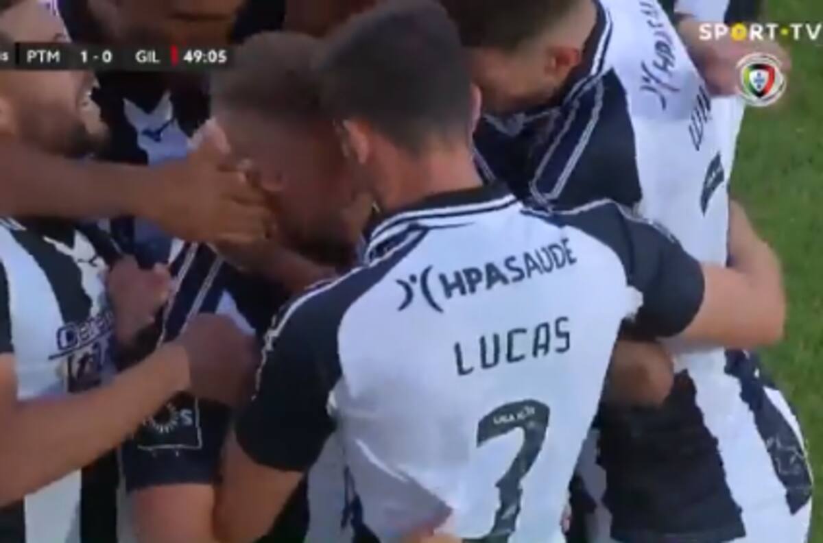 Con un golazo Portimonense logró una victoria de oro en el regreso del fútbol en Portugal