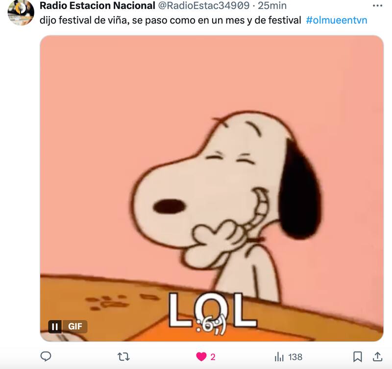 Vivió desliz en el Festival del Huaso de Olmué.