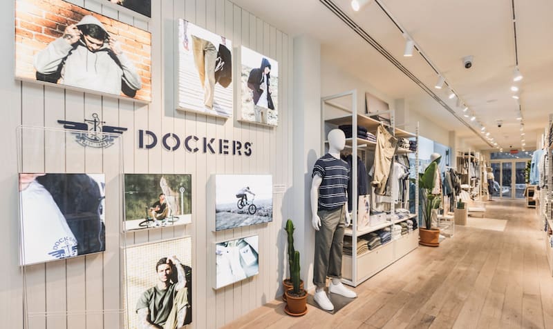 Así es la ropa que fabrica Dockers. Créditos: Levi Strauss