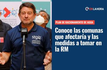 Plan de racionamiento de agua: Conoce las comunas que afectará y cada cuánto se cortará el agua