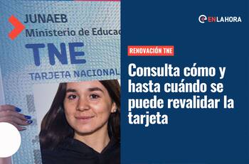 TNE: Revisa aquí cómo renovarla de manera online y hasta cuándo se puede revalidar