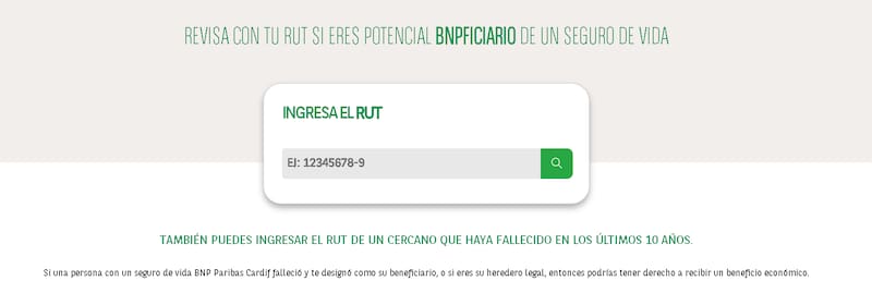 Así es la plataforma de la campaña BNPBeneficiarios.