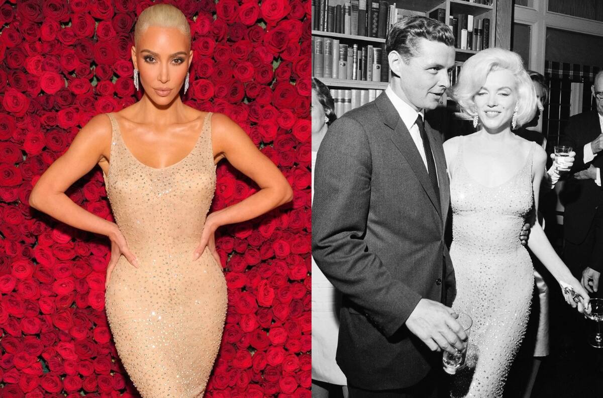 7 kilos en tres semanas: Así es la dieta que hizo Kim Kardashian para ponerse el icónico vestido de Marilyn Monroe