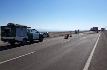 Fatal accidente familiar en Ruta 5: matrimonio murió e hijas menores de edad resultaron ilesas