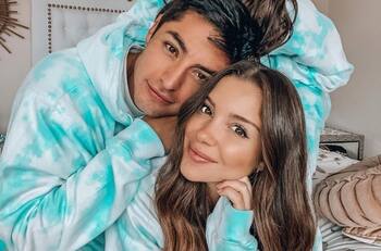 Desde Walt Disney World: Cata Vallejos y Fran JuanFra Matamala se fueron a Estados Unidos a celebrar el cumpleaños del bailarín