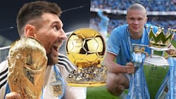 ¿Puede Erling Haaland quitarle el Balón de Oro 2023 a Lionel Messi, campeón del mundo?