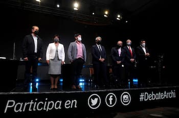 Elecciones presidenciales 2021: Dos candidatos no estarán en el debate de este lunes 1 de noviembre