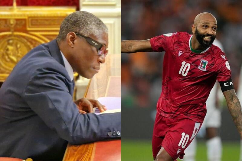 Vicepresidente de Guinea Ecuatorial hizo particular apuesta monetaria con los jugadores de su selección.