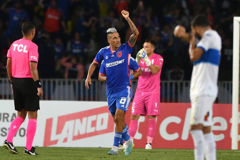 El jugador de Universidad de Chile Leandro Fernandez.