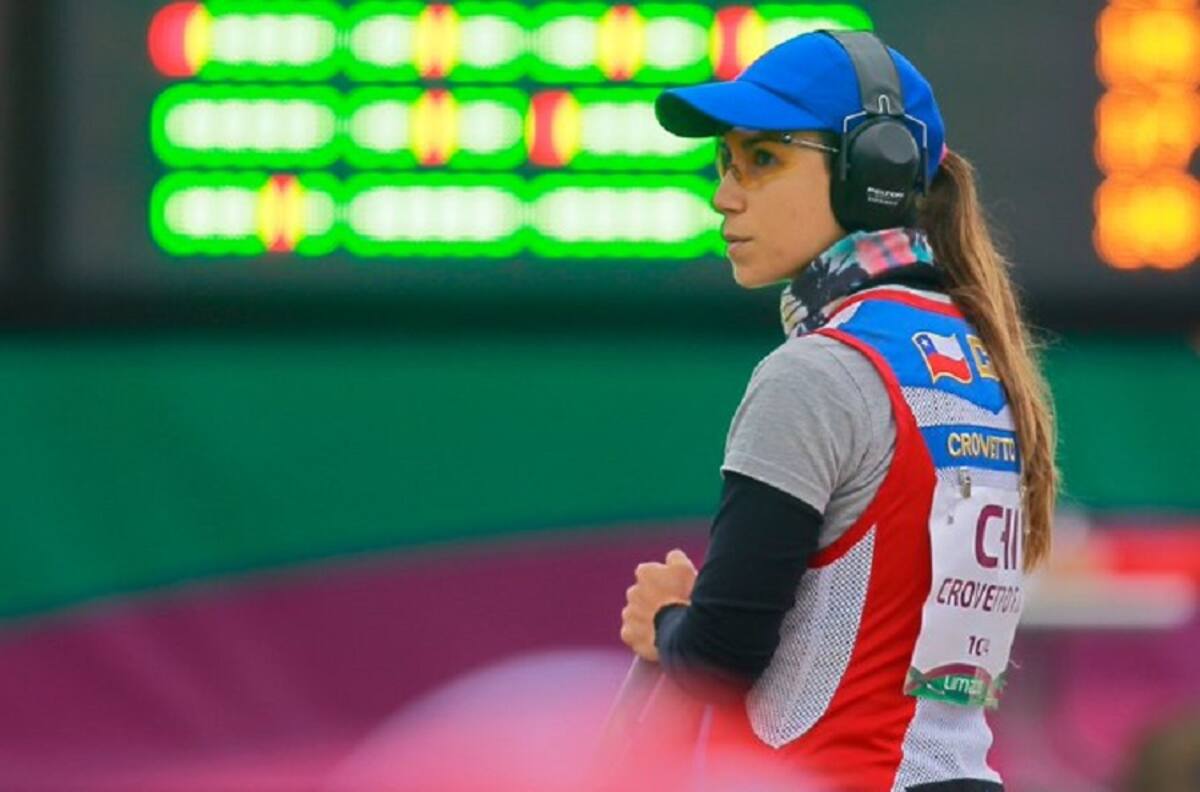 Francisca Crovetto gana medalla de plata en tiro skeet
