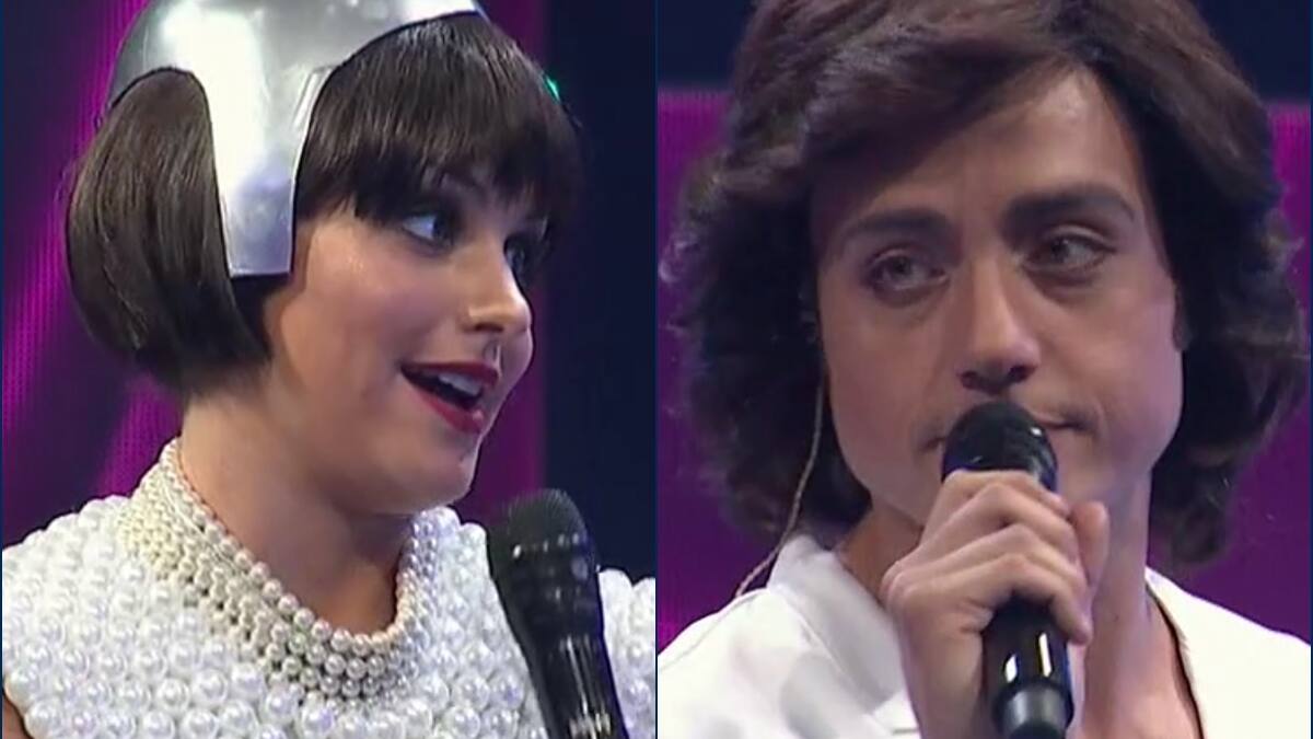 "¿Ustedes creen que sólo soy yo a la que se 'jotea'?": Emilia Dides puso en aprietos a Yoan Amor luego de sus insistentes coqueteos en "The covers 2"