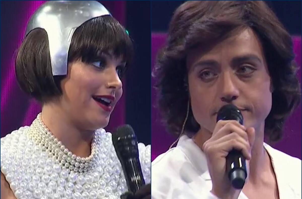 "¿Ustedes creen que sólo soy yo a la que se 'jotea'?": Emilia Dides puso en aprietos a Yoan Amor luego de sus insistentes coqueteos en "The covers 2"