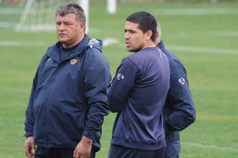 El Bichi coincidió con Román en Boca cuando era jugador.