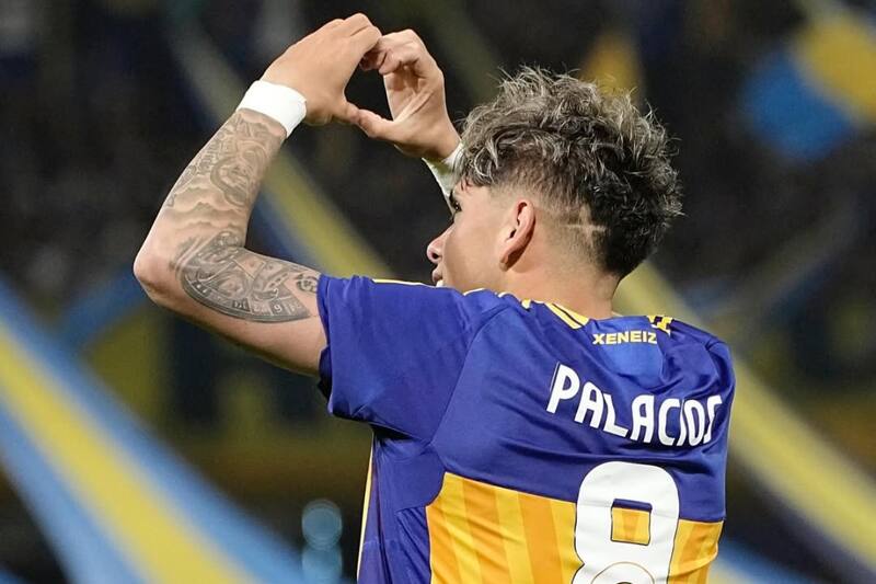 El chileno brilla en Boca Juniors. Foto @bocajrs