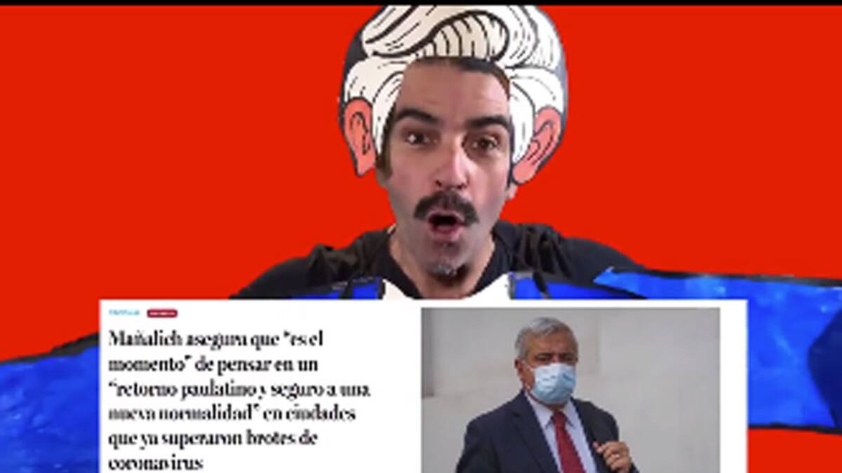Jorge Alis se ríe de la salida de Mañalich al ritmo de Bad Bunny