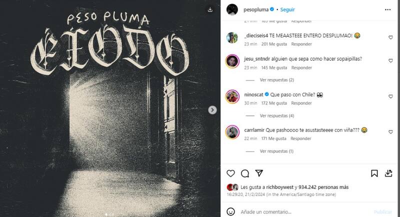 constan de críticas e incluso recetas de preparaciones chilenas.