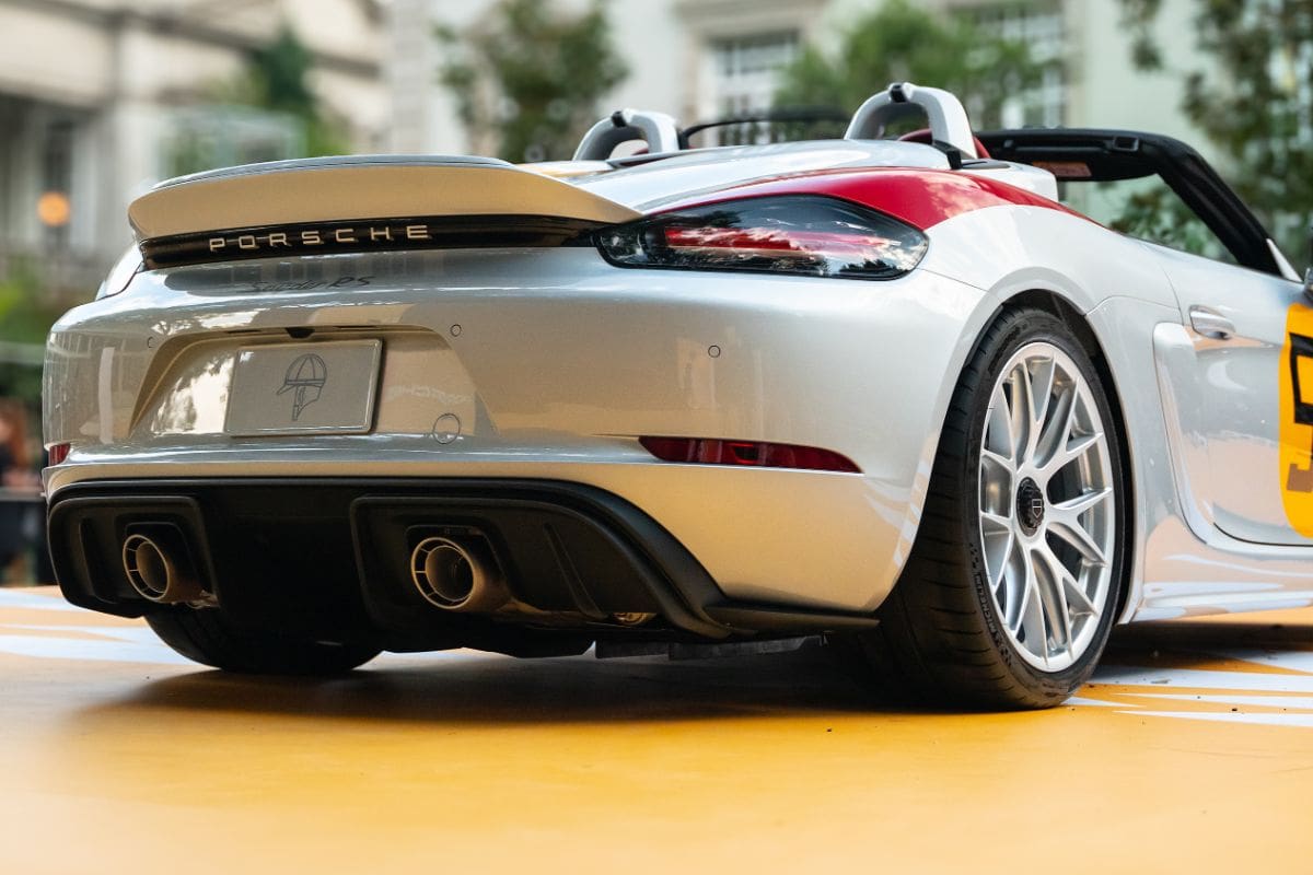 El 718 Spyder RS Panamericana Special tiene diversos guiños históricos