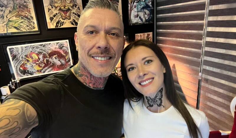 Carla Jara sorprende con atrevido tatuaje.