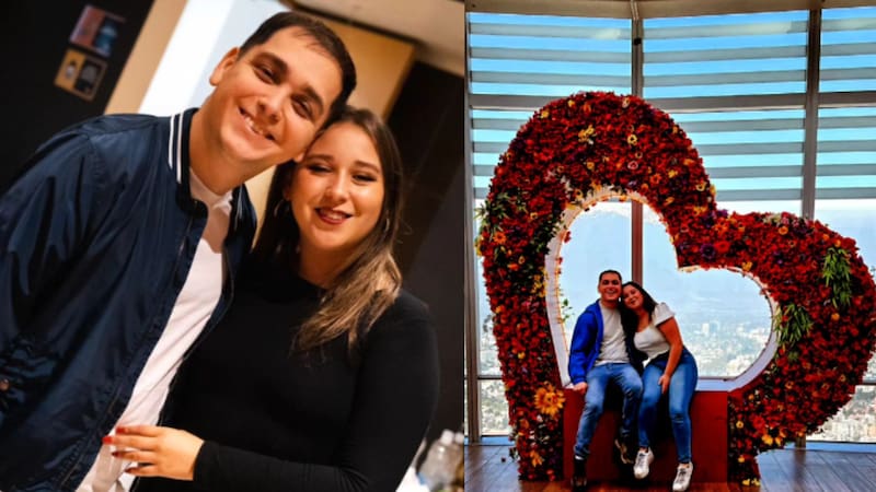 y su novia Franchesca Toledo.