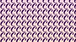 Test Visual: ¿Eres capaz de encontrar la letra distinta a la C oculta en la imagen en menos de 10 segundos?