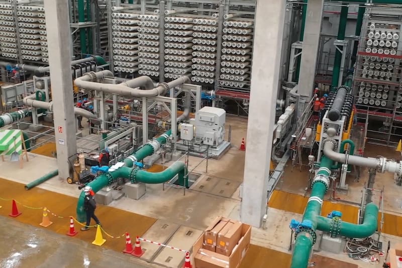 Premar afirma que cuenta con los antecedentes necesarios para confirmar que desaladora no cuenta con permisos para operar.