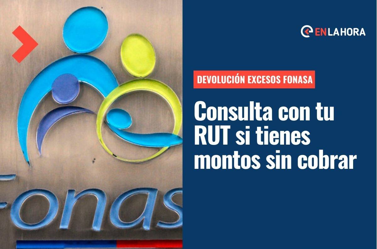 Devolución Excesos Fonasa: Revisa con tu RUT si tienes montos sin cobrar y cómo recibirlo
