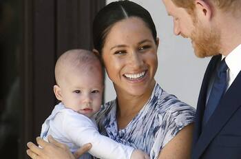 El hijo de Meghan Markle y el príncipe Harry, Archie, "está muy feliz de tener una hermanita"