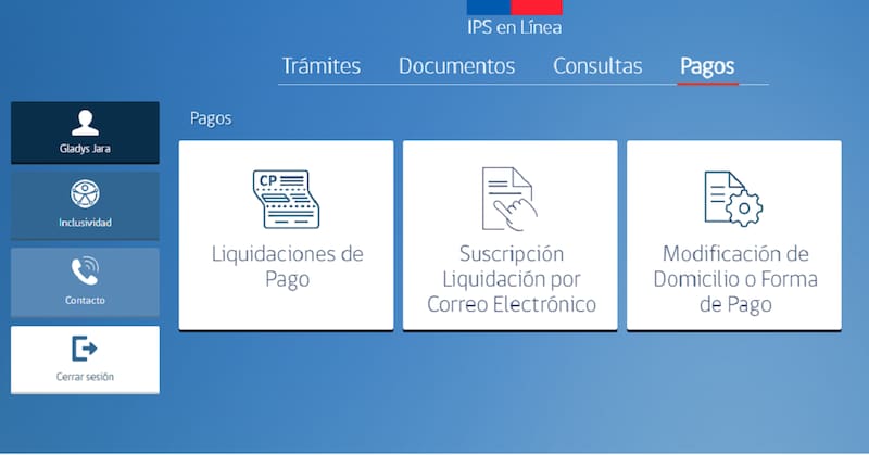 Así luce el sitio web.