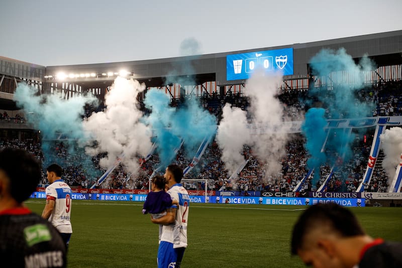 Los Cruzados en su estadio. Foto: Agencia Aton.