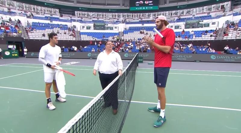 Cristian Garin espera darle el primer punto a Chile en la serie.