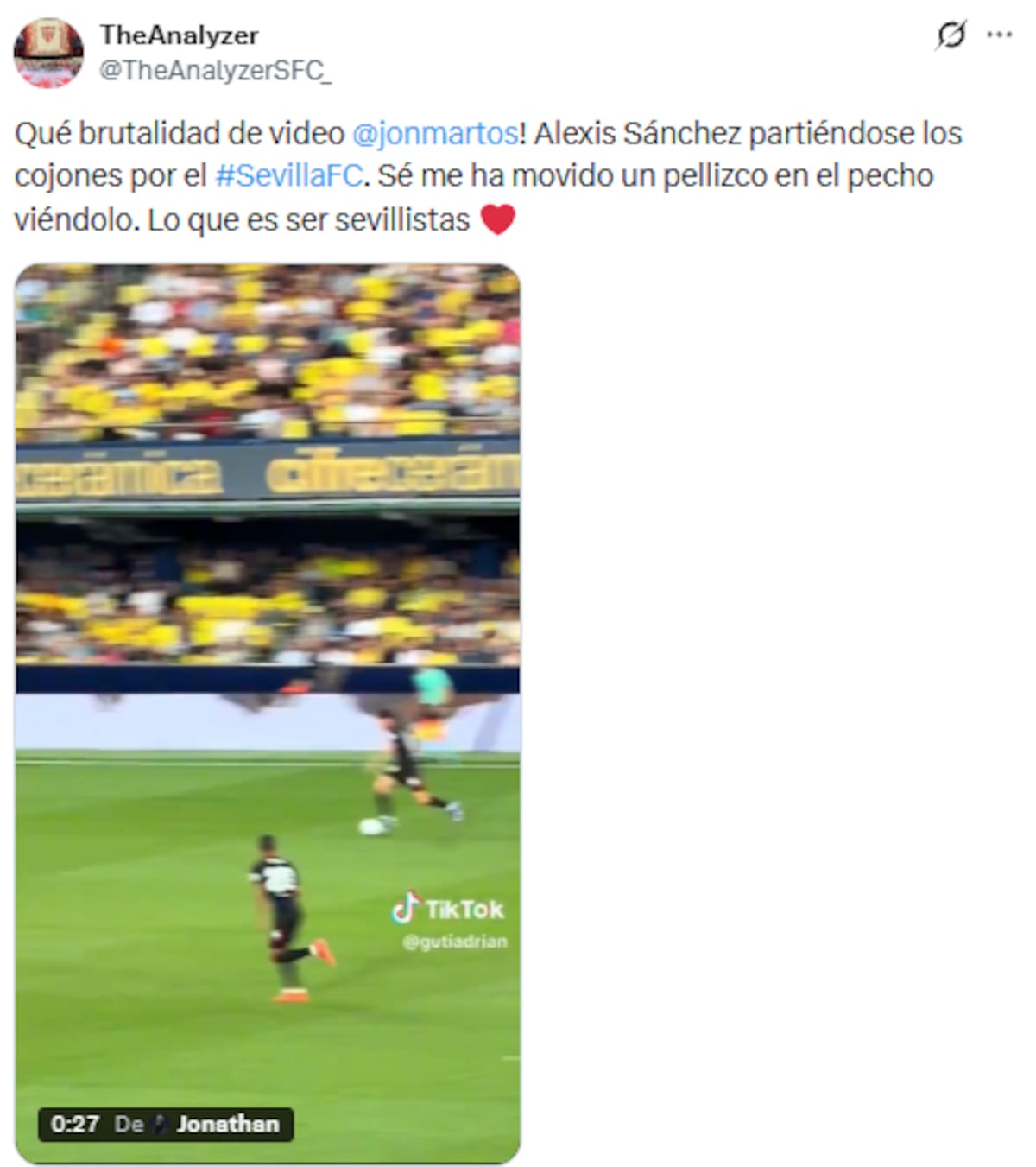 Captura de Twitter