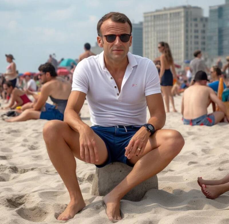 Emmanuel Macron, presidente de Francia