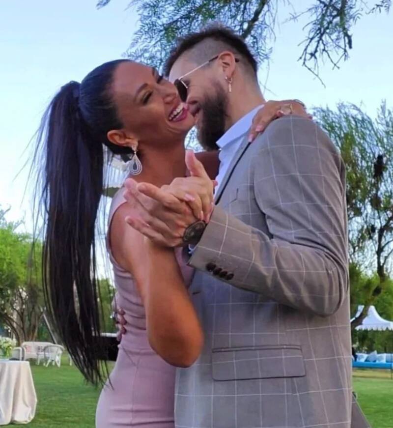 Pamela Díaz y Jean Philippe Cretton llevan más de tres años juntos.