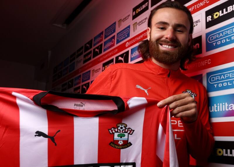 Ben Brereton, listo para debutar con los Santos de Southampton.