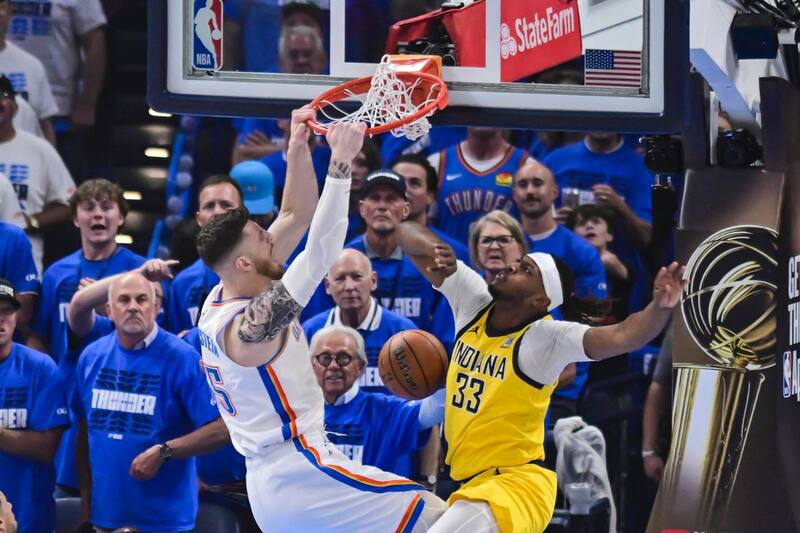 derrotó a Indiana Pacers en el partido 5 de las Finales de la NBA. Foto: EFE.