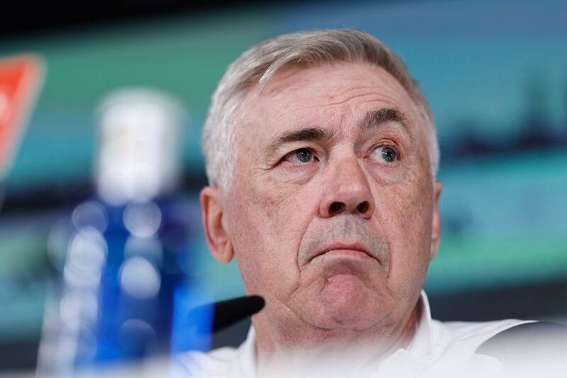 Carlo Ancelotti, entrenador del Real Madrid. EFE
